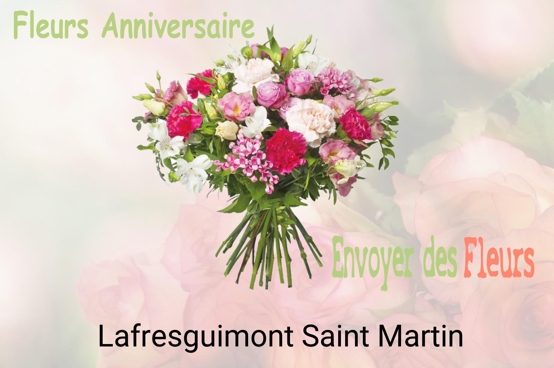 Bouquet de fleurs d’anniversaire livré à Lafresguimont-Saint-Martin